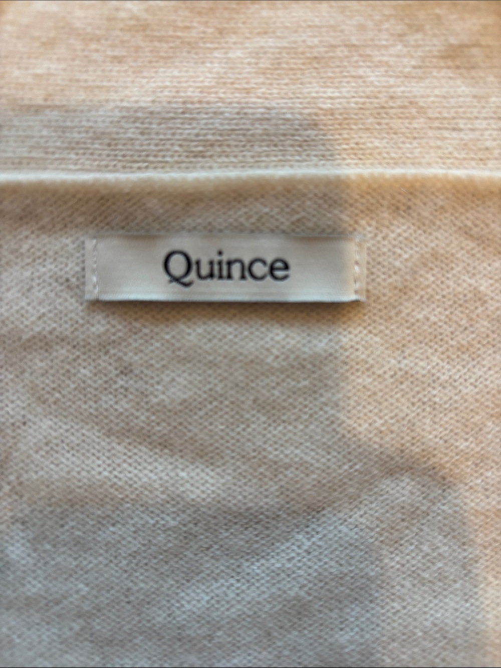 NWOT Quince Women's 100% Cashmere Cream Sweater - Picture 3 of 5